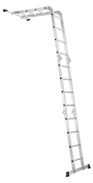 Juskys Hliníkový multifunkční žebřík 470 cm