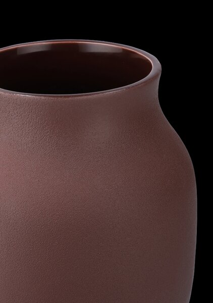 Kähler Design Kameninová váza Omaggio Burgundy - 20 cm KD590