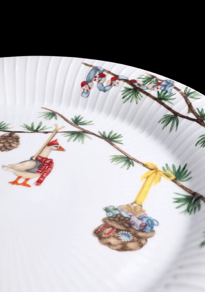 Kähler Design Servírovací talíř Hammershøi Christmas 2026 - 27 cm KD586