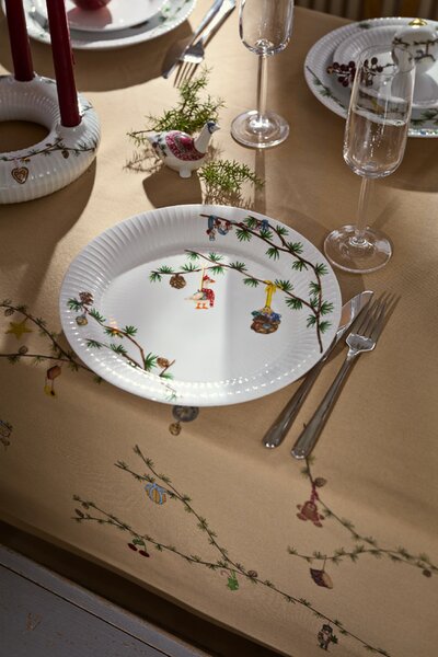 Kähler Design Servírovací talíř Hammershøi Christmas 2026 - 27 cm KD586
