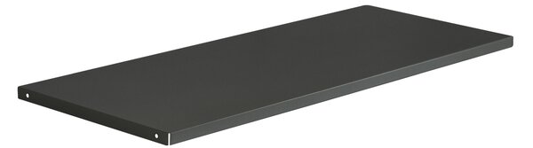 Kovová police pro spisovéskříň, 900 x 20 x 360 mm, antracitová