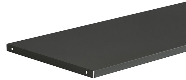 Kovová police pro spisovéskříň, 900 x 20 x 360 mm, antracitová