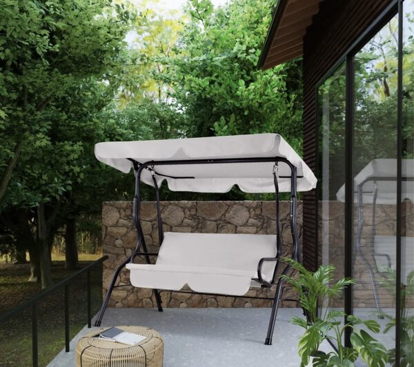 DB Garden Zahradní houpačka CANOPS světle šedá