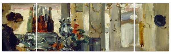 Obraz - Style of Edouard Manet, Bon Bock Cafe, reprodukce (170x50 cm)