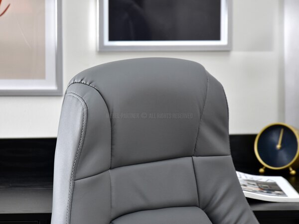 Křeslo Druker (šedá). Akce -15%