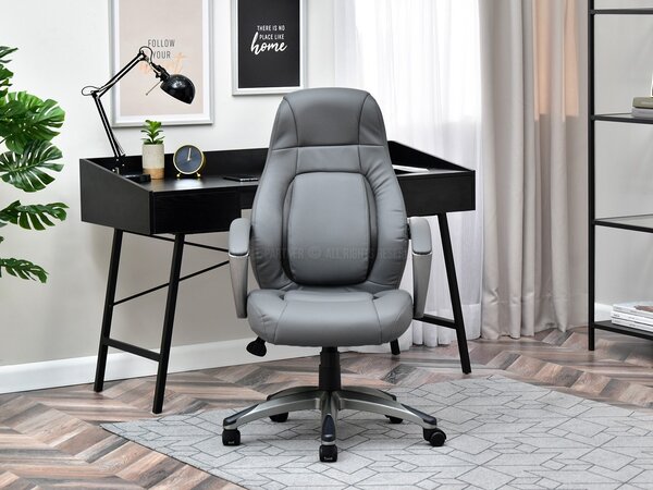 Křeslo Druker (šedá). Akce -15%