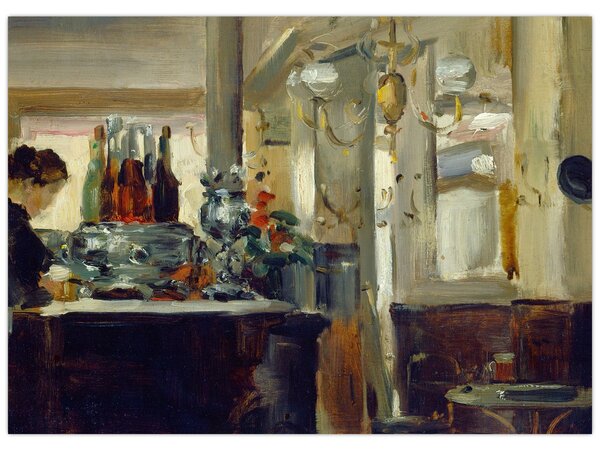 Obraz - Style of Edouard Manet, Bon Bock Cafe, reprodukce (70x50 cm)