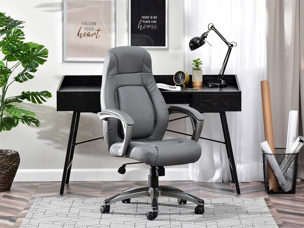 Křeslo Druker (šedá). Akce -15%