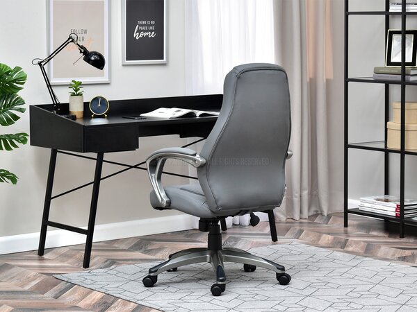 Křeslo Druker (šedá). Akce -15%