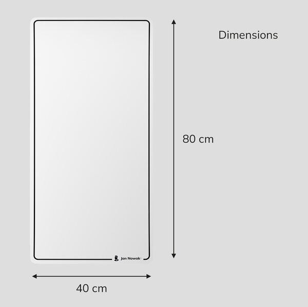 Velká magnetická flipchart tabule, 400x800 mm, sada 2 ks: MAGNETO