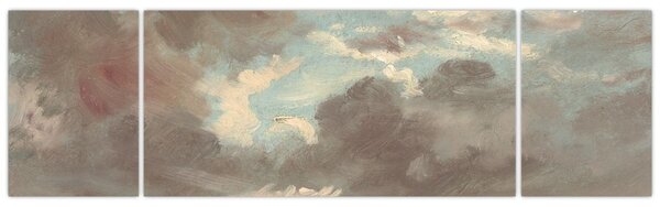 Obraz - John Constable, Cloud Study Stormy Sunset, reprodukce (170x50 cm)