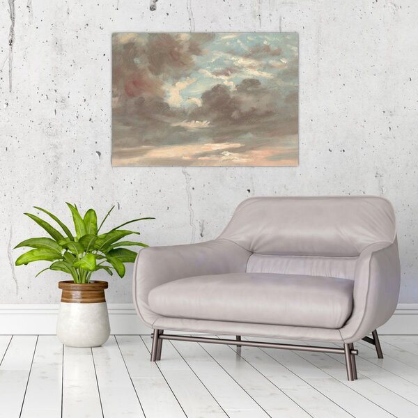 Obraz - John Constable, Cloud Study Stormy Sunset, reprodukce (70x50 cm)