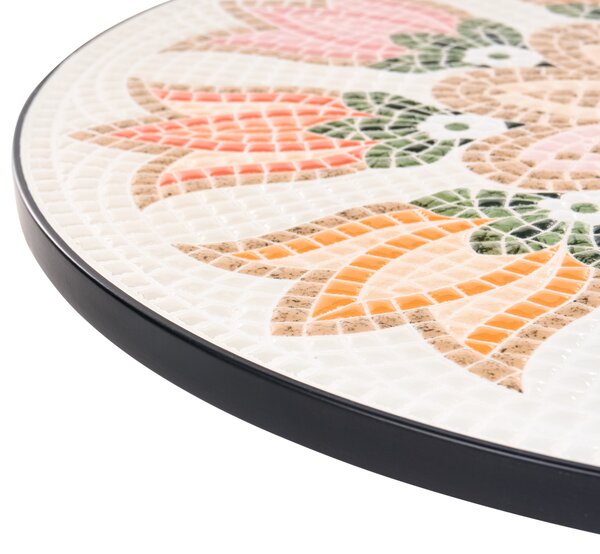 Bistro stolek SETTALA 60 cm 60 cm Kov Vícebarevná
