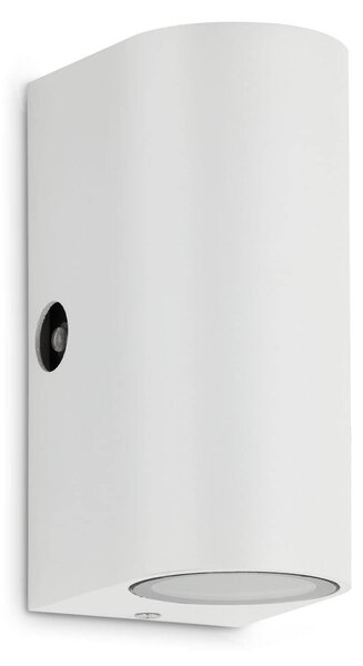 TF 307106TF TELEFUNKEN LED venkovní nástěnné svítidlo s čidlem, 15,1 cm, 10 W, bílé - BRILONER