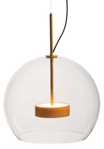 Lucis Omnia Glass LED závěsné svítidlo 350mm3000KZlatá