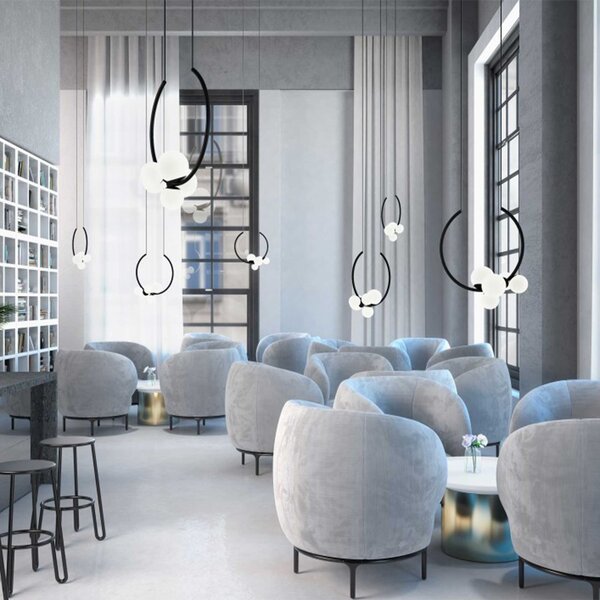 Lucis OHM LED závěsné svítidlo 3000KBílá matná