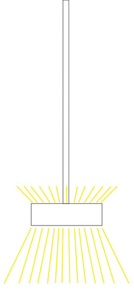 Lucis Omnia ZT LED závěsné svítidlo Antracitová3000K
