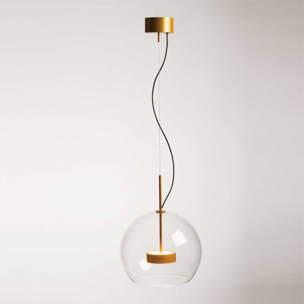 Lucis Omnia Glass LED závěsné svítidlo 350mm3000KZlatá