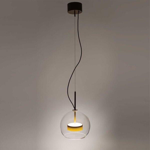 Lucis Omnia Glass LED závěsné svítidlo 350mm3000KZlatá