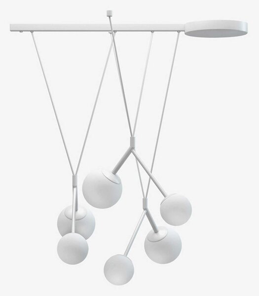 Lucis ZED LED závěsné svítidlo 900x550mm3000KBílá matná