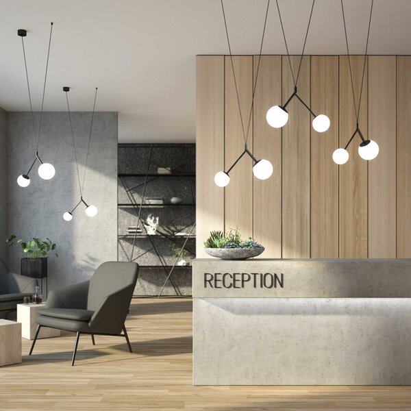 Lucis ZED LED závěsné svítidlo strop/strop3000KBílá matná