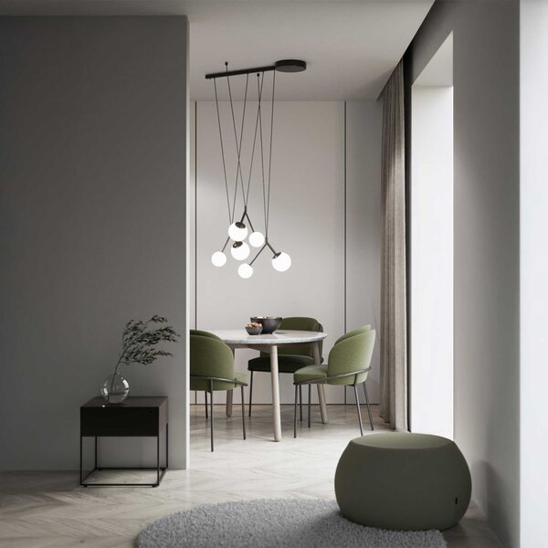 Lucis ZED LED závěsné svítidlo 900x550mm3000KBílá matná