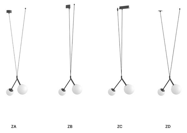 Lucis ZED LED závěsné svítidlo strop/strop3000KBílá matná