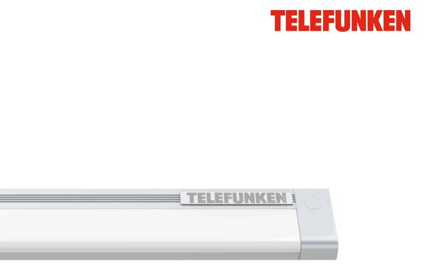 TF 201604TF TELEFUNKEN LED skříňkové svítidlo 87,3 cm 10W 1100lm stříbrná - BRILONER