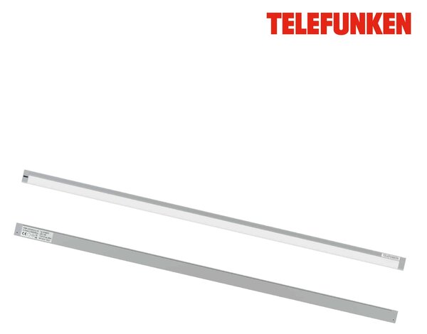 TF 201604TF TELEFUNKEN LED skříňkové svítidlo 87,3 cm 10W 1100lm stříbrná - BRILONER