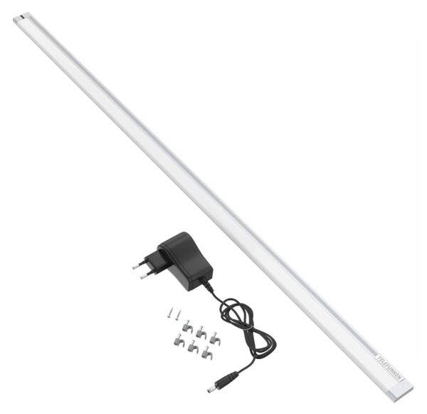 TF 201604TF TELEFUNKEN LED skříňkové svítidlo 87,3 cm 10W 1100lm stříbrná - BRILONER