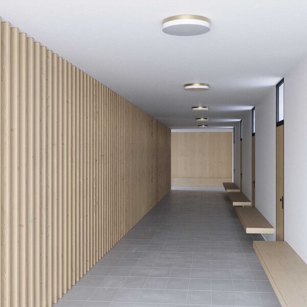 Lucis Nomia LED přisazené svítidlo 4000K240mm - 15.5WČerná