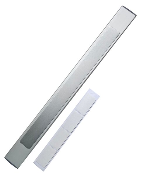 Podlinkové LED svítidlo QTEC stříbrná, šířka 46 cm