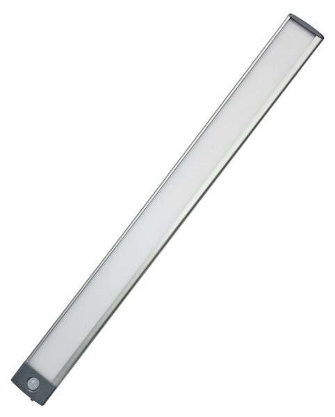 Podlinkové LED svítidlo QTEC stříbrná, šířka 46 cm