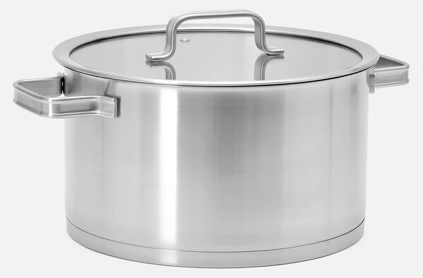 Fabini Hrnec Core Standard, ø 26 cm (7 l) - Nerezový beznýtový hrnec z jednovrstvé nerezové oceli s poklicí