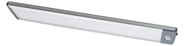 Podlinkové LED svítidlo QTEC stříbrná, šířka 33 cm