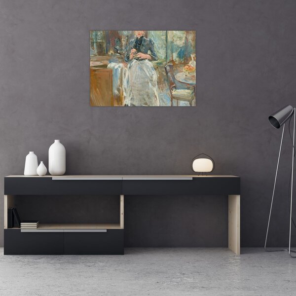 Obraz - Berthe Morisoti, In the Dining Room, reprodukce (70x50 cm)