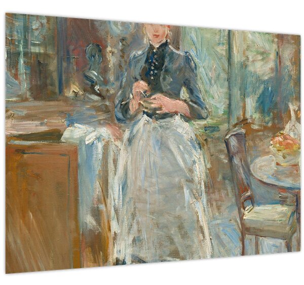 Obraz - Berthe Morisoti, In the Dining Room, reprodukce (70x50 cm)
