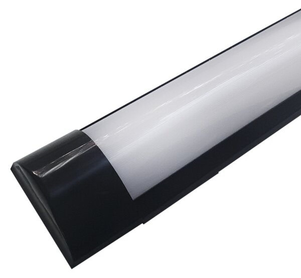Podlinkové LED svítidlo BATTEN černá, šířka 120 cm