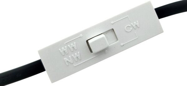 Stropní svítidlo QTEC černá, průměr 8 cm