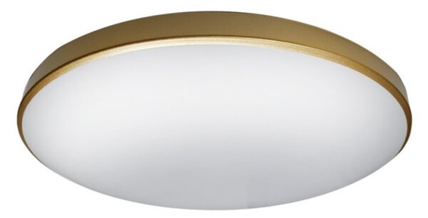 Stropní svítidlo AVEN zlatá, průměr 25 cm