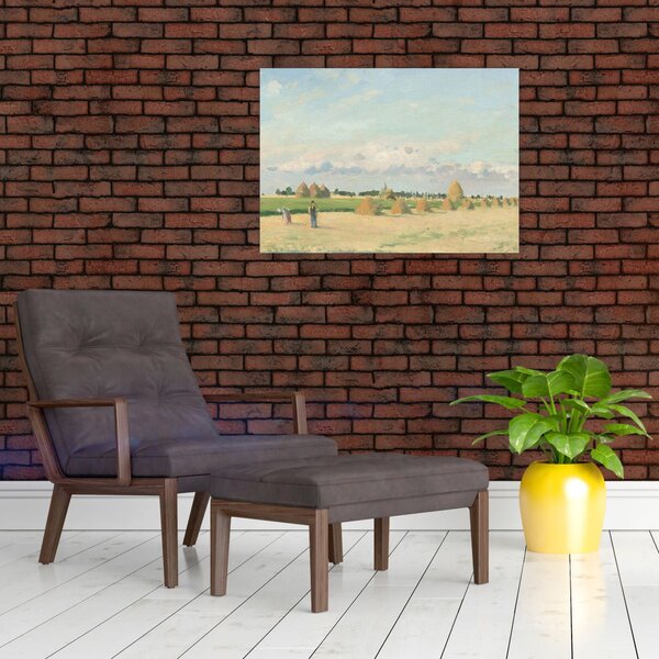 Obraz - Camille Pissarro, Landscape, Ile de France, reprodukce (70x50 cm)