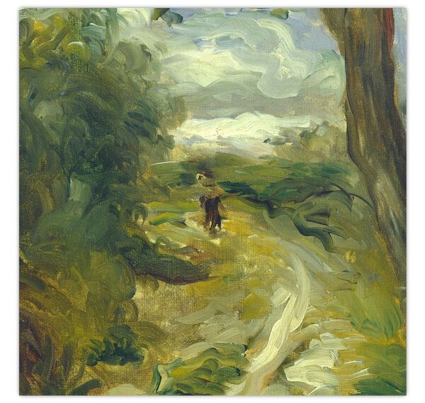 Obraz - Auguste Renoir, Landscape between Storms, reprodukce (30x30 cm)