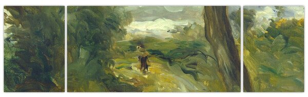 Obraz - Auguste Renoir, Landscape between Storms, reprodukce (170x50 cm)