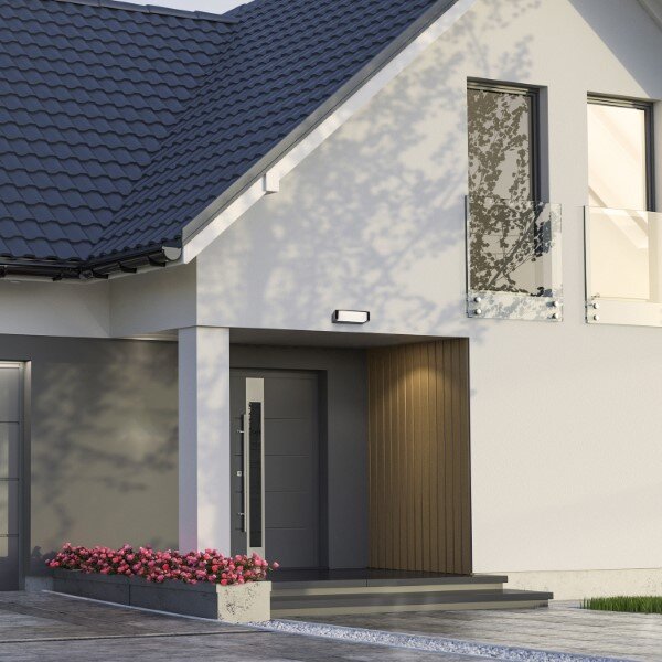 RABALUX 77185 Cubbington venkovní nástěnné svítidlo LED 18W/1460lm 4000K IP54 černá