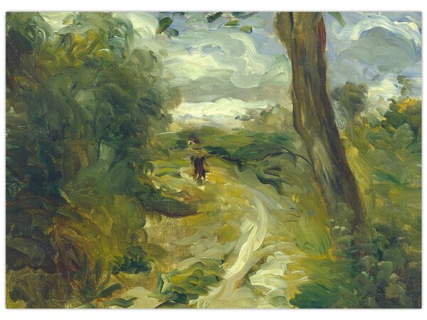Obraz - Auguste Renoir, Landscape between Storms, reprodukce (70x50 cm)