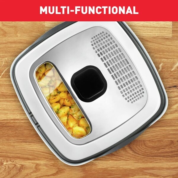 Tefal - Multifunkční fritéza 9v1 VERSALIO DE LUXE 1600W/230V 2 l bílá