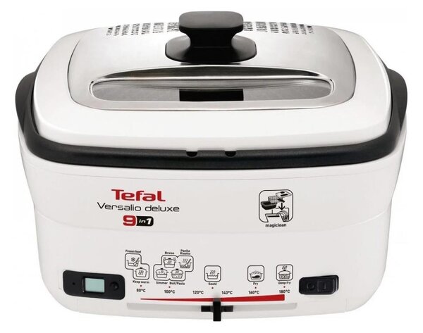 Tefal - Multifunkční fritéza 9v1 VERSALIO DE LUXE 1600W/230V 2 l bílá