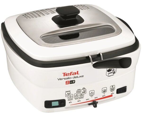 Tefal - Multifunkční fritéza 9v1 VERSALIO DE LUXE 1600W/230V 2 l bílá