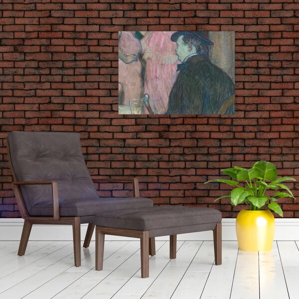 Obraz - Henri de Toulouse-Lautrec, Maxime Dethomas, reprodukce (70x50 cm)