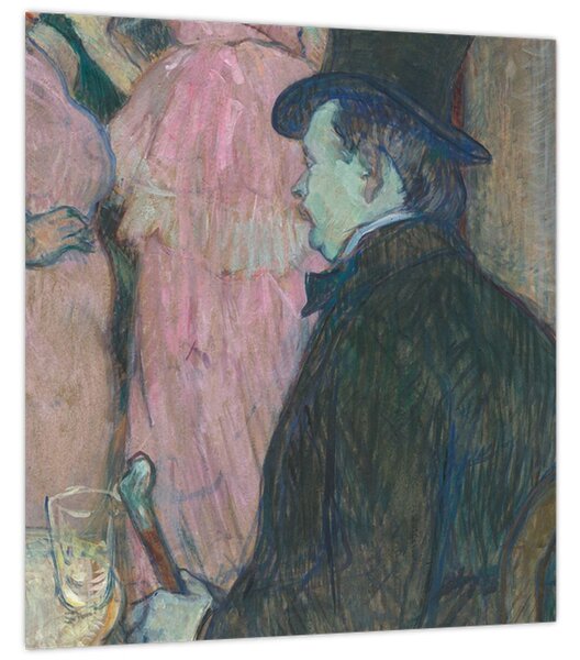 Obraz - Henri de Toulouse-Lautrec, Maxime Dethomas, reprodukce (30x30 cm)
